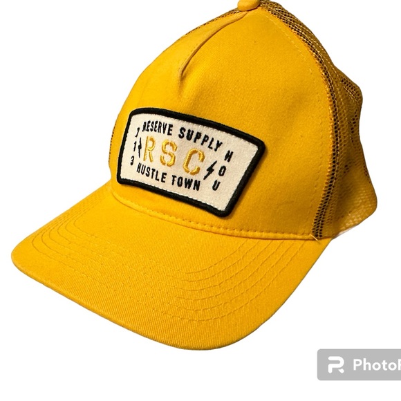 Reserve Supply Company Other - Reserve Supply Co yellow logo trucker hat - NWOT